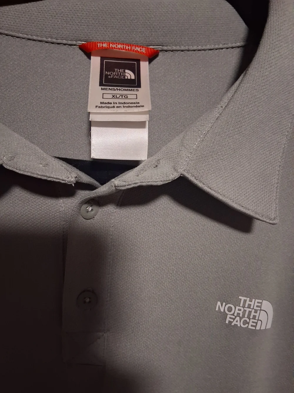 The North Face Men's Slate Gray Performance Polo XL
